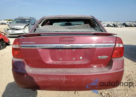 2006 Chevrolet Malibu Lt z USA, uszkodzony, nr VIN 1G1ZT518X6F303057